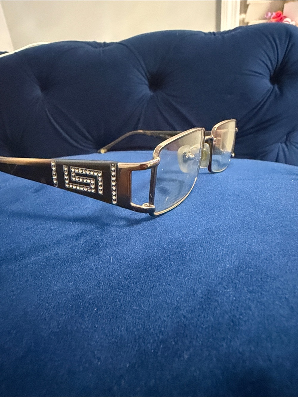 Versace Reading Glasses in Dark Brown